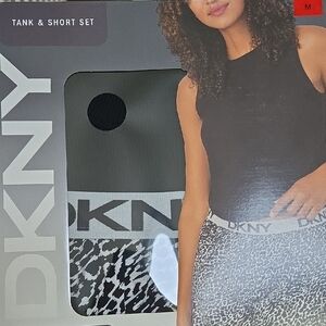 DKNY Monochrome Tank and Shorts Set, New!! So Cute! ❤️❤️